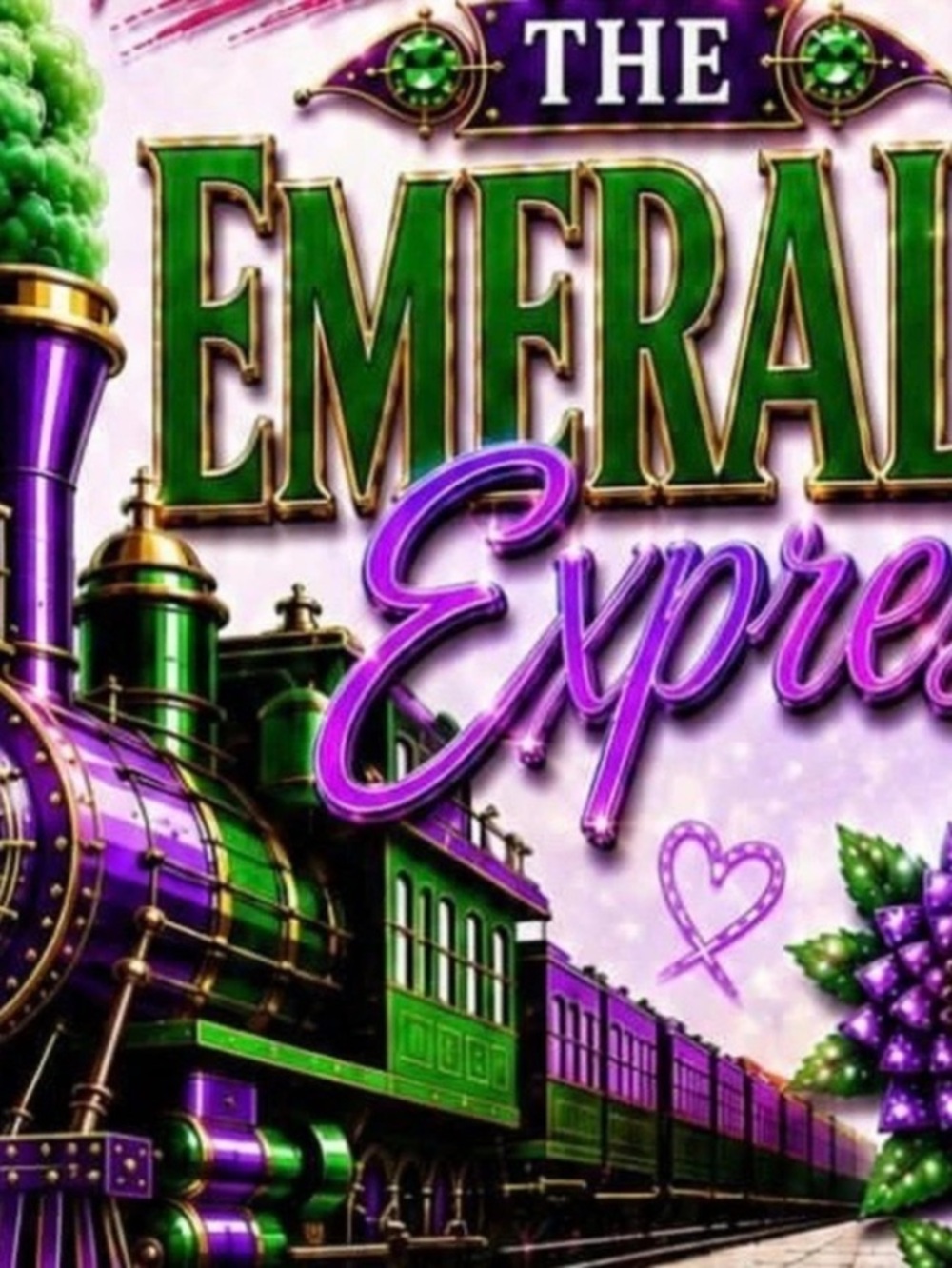 💚💜🚂 The Emerald Express Soap Bar Giveaway 💚💜🚂